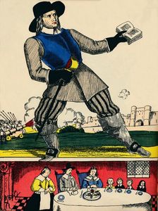 Oliver Cromwell, Lord Protector of Great Britain and Ireland from 1653-1658, (1932). Artist: Rosalind Thornycroft