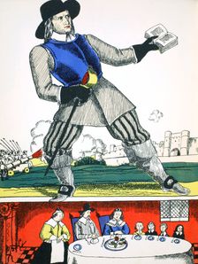 Oliver Cromwell, Lord Protector of Great Britain and Ireland from 1653-1658, (1932). Creator: Rosalind Thornycroft