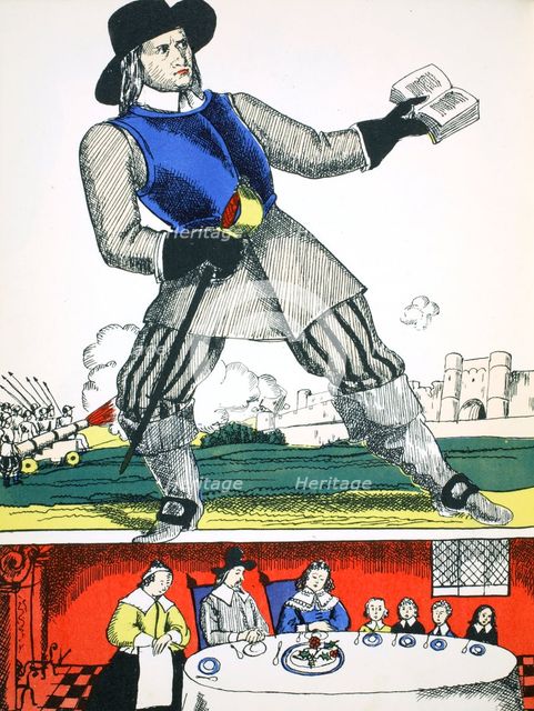 Oliver Cromwell, Lord Protector of Great Britain and Ireland from 1653-1658, (1932). Creator: Rosalind Thornycroft.