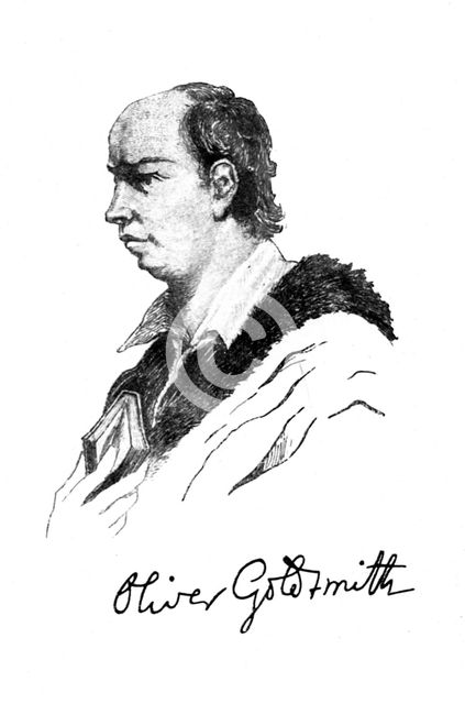 Oliver Goldsmith, Irish writer, poet, and physician, (1912). Artist: Unknown