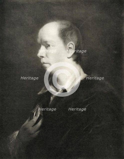 Oliver Goldsmith, Irish-born British playwright. Artist: Unknown