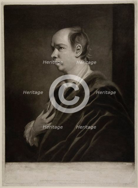 Oliver Goldsmith, n.d. Creator: Joseph Marchi.