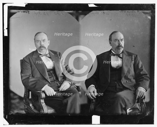 Oliver Hazard Perry T. Morton of Indiana, 1865-1880. Creator: Unknown.