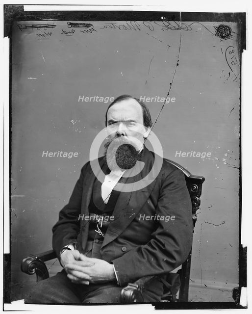 Oliver Hazard Perry T. Morton of Indiana, 1865-1880. Creator: Unknown.