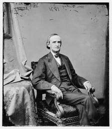 Oliver James Dickey of Pennsylvania, between 1860 and 1875. Creator: Unknown