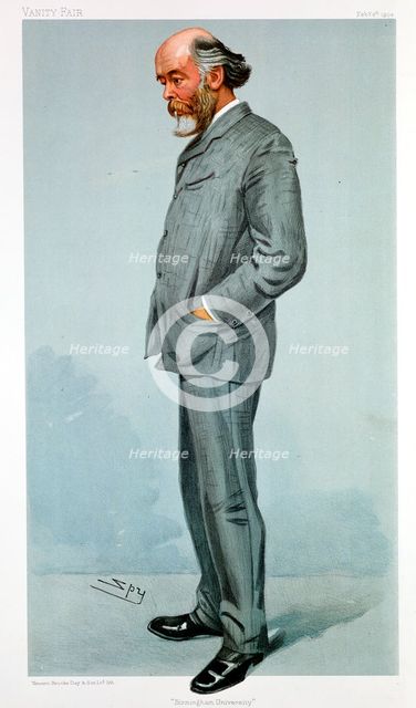 Oliver Lodge, British physicist, 1904. Creator: Sir Leslie Matthew Ward.