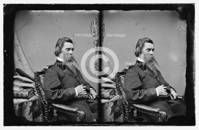 Oliver Spencer Halstead (Pet), 1860-1870. Creator: Unknown.