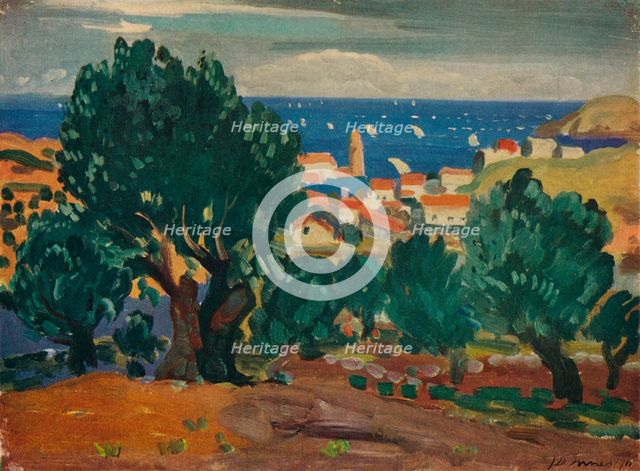'Olives at Collioure', 1911. Artist: James Dickson Innes.
