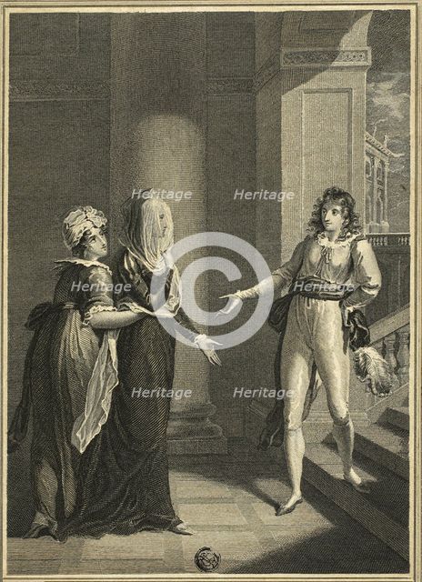 Olivia and Viola, n.d. Creator: William Hamilton.