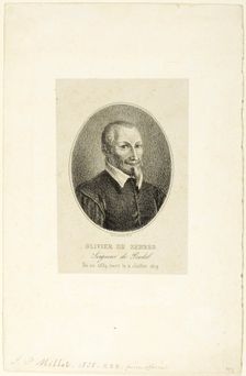 Olivier de Serres, 1858. Creator: Jean Francois Millet