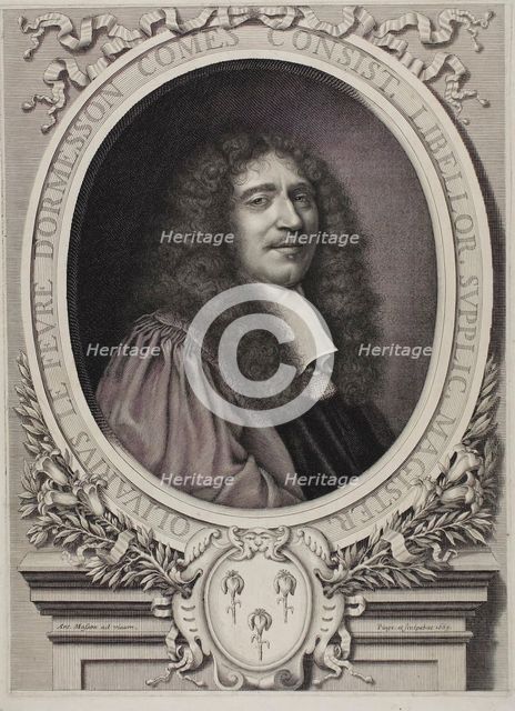 Olivier Le Fèvre d'Ormesson, 1665. Creator: Antoine Masson.