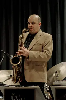 Olly Wilby, Watermill Jazz Club, Dorking, Surrey, Jan 2016. Artist: Brian O'Connor
