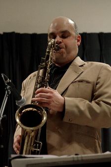 Olly Wilby, Watermill Jazz Club, Dorking, Surrey, Jan 2016. Artist: Brian O'Connor