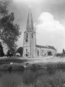 Olney Parish Church, Buckinghamshire, c1955. Creator: Arthur Charles Kirby Ware