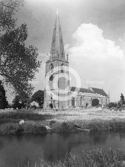 Olney Parish Church, Buckinghamshire, c1955. Creator: Arthur Charles Kirby Ware.