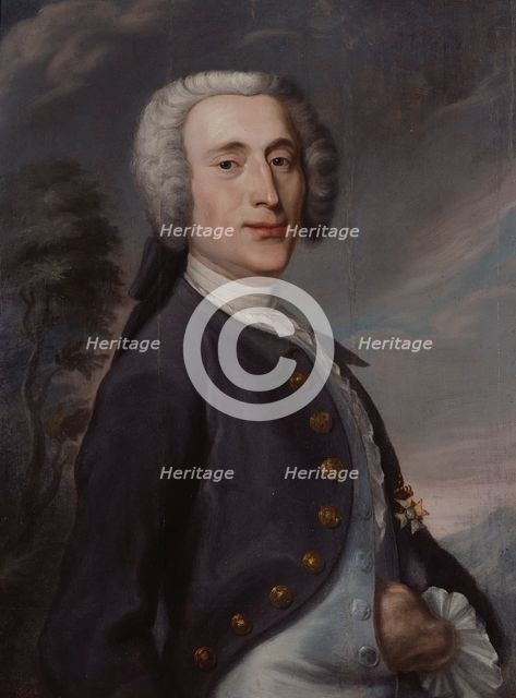 Olof von Dalin (1708-1763), chancellor, author, historian, 18th century. Creator: Johan Joachim Streng.