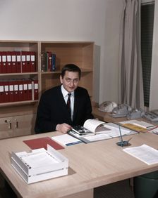 Olof Palme (1927-1986), Swedish prime minister from 1969, 1971. Creator: Unknown