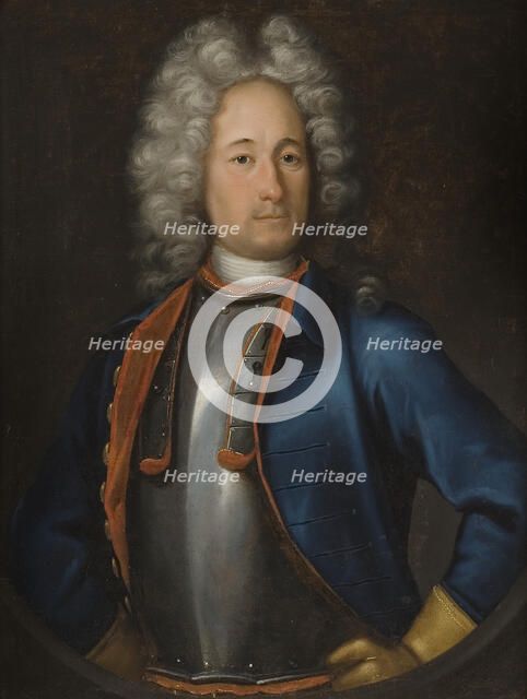 Olof Strömstierna, 1664-1730 (born Knape), 1715. Creator: Johann Heinrich Wedekind.