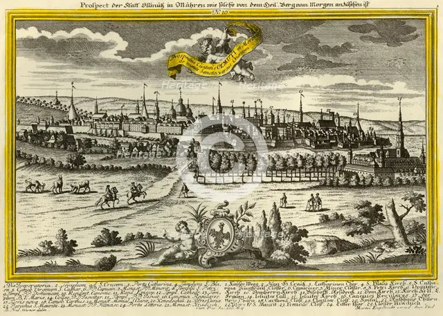 Olomouc, c1740. Creator: Johann Georg Ringlin.