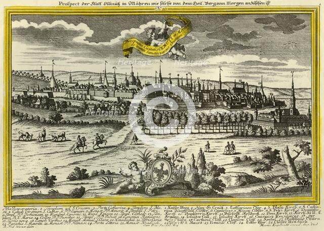 Olomouc, c1740. Creator: Johann Georg Ringlin.