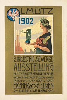 Olomouc, Second Industrial Exhibition, 1902. Creator: Jahn, Raimund (1878-after 1910)