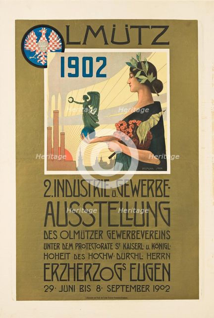 Olomouc, Second Industrial Exhibition, 1902. Creator: Jahn, Raimund (1878-after 1910).