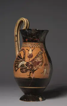 Olpe (Pitcher), c. 575 BC. Creator: Unknown