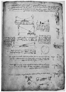 Optical studies, late 15th or early 16th century (1954).Artist: Leonardo da Vinci