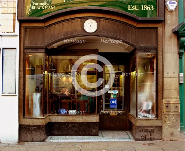 Optician's in Lichfield Street, Wolverhampton, West Midlands, 2001. Artist: JO Davies