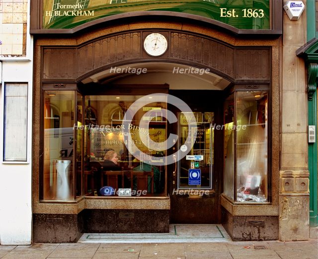Optician's in Lichfield Street, Wolverhampton, West Midlands, 2001. Artist: JO Davies