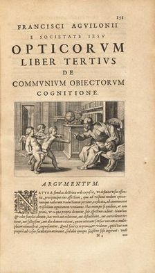 Opticorum Libri Sex, published 1613. Creators: Theodoor Galle, François d'Aguilon