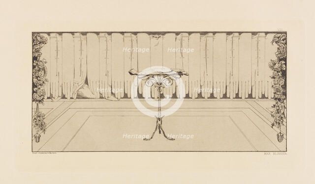 Opus VI, from Paraphrase on the Finding of a Glove, 1881. Creator: Klinger, Max (1857-1920).