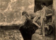 Opus XII, "Brahms Phantasy", 1894. Creator: Klinger, Max (1857-1920)