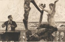 Opus XII, "Brahms Phantasy", 1894. Creator: Klinger, Max (1857-1920)