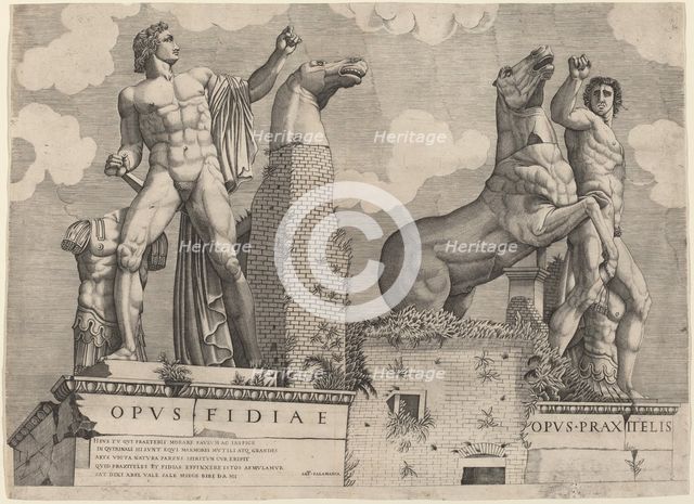 Opus Filiae... Opus Praxitelis, before 1546. Creator: Unknown.