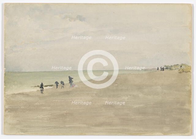 Opal Beach, 1882-1884. Creator: James Abbott McNeill Whistler.