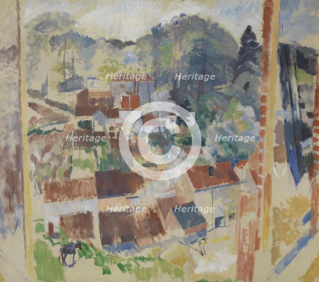 Open Window on Bosvoorde, 1914. Creator: Rik Wouters.