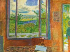 Open Window towards the Seine (Vernon), 1911-1912
