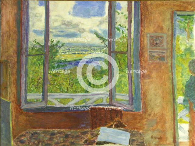Open Window Towards the Seine (Vernon) , c. 1911. Creator: Bonnard, Pierre (1867-1947).