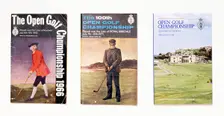 Open golf championship programmes, 1980s. Creator: Unknown