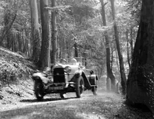 Open high chassis Lagonda taking part in the North West London Motor Club Trial, 1 June 1929. Artist: Bill Brunell
