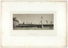 Opening the First Parallel, from Souvenirs d’Italie: Expédition de Rome, 1853. Creator: Auguste Raffet