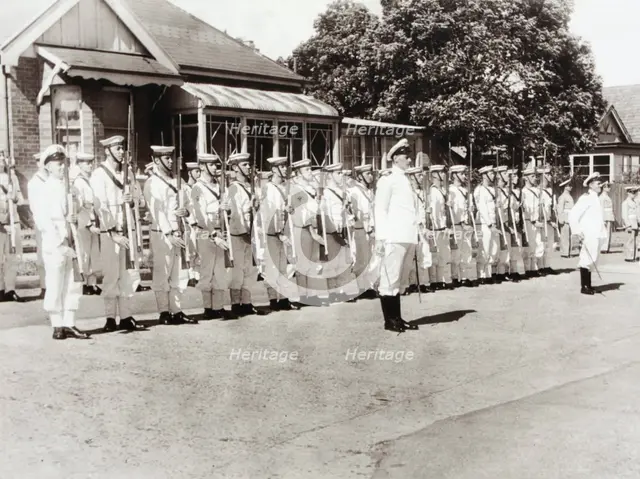 Opening ceremony, Garden of Remembrance, Mosman Park, 1952. Creator: Unknown.