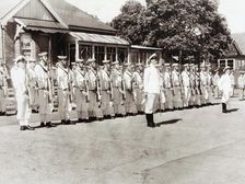Opening ceremony, Garden of Remembrance, Mosman Park, 1952. Creator: Unknown