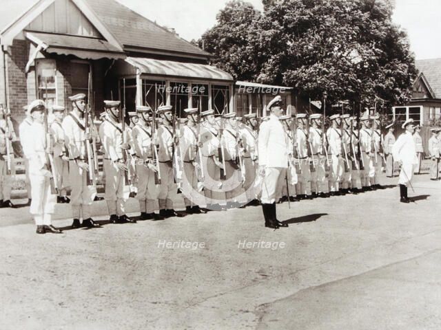 Opening ceremony, Garden of Remembrance, Mosman Park, 1952. Creator: Unknown.