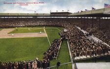 Opening Day Federal League Ball Park, Chicago Illinois, USA, 1915
