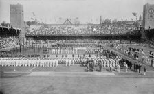 Opening Day, Stockholm Olympic Games, 1912. Creator: Bain News Service