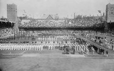 Opening Day, Stockholm Olympic Games, 1912. Creator: Bain News Service