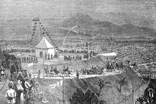 Opening festival of the new waterworks at Caracas, Venezuela, 1874. Creator: Unknown