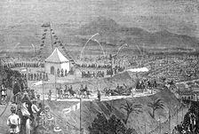 Opening festival of the new waterworks at Caracas, Venezuela, 1874. Creator: Unknown